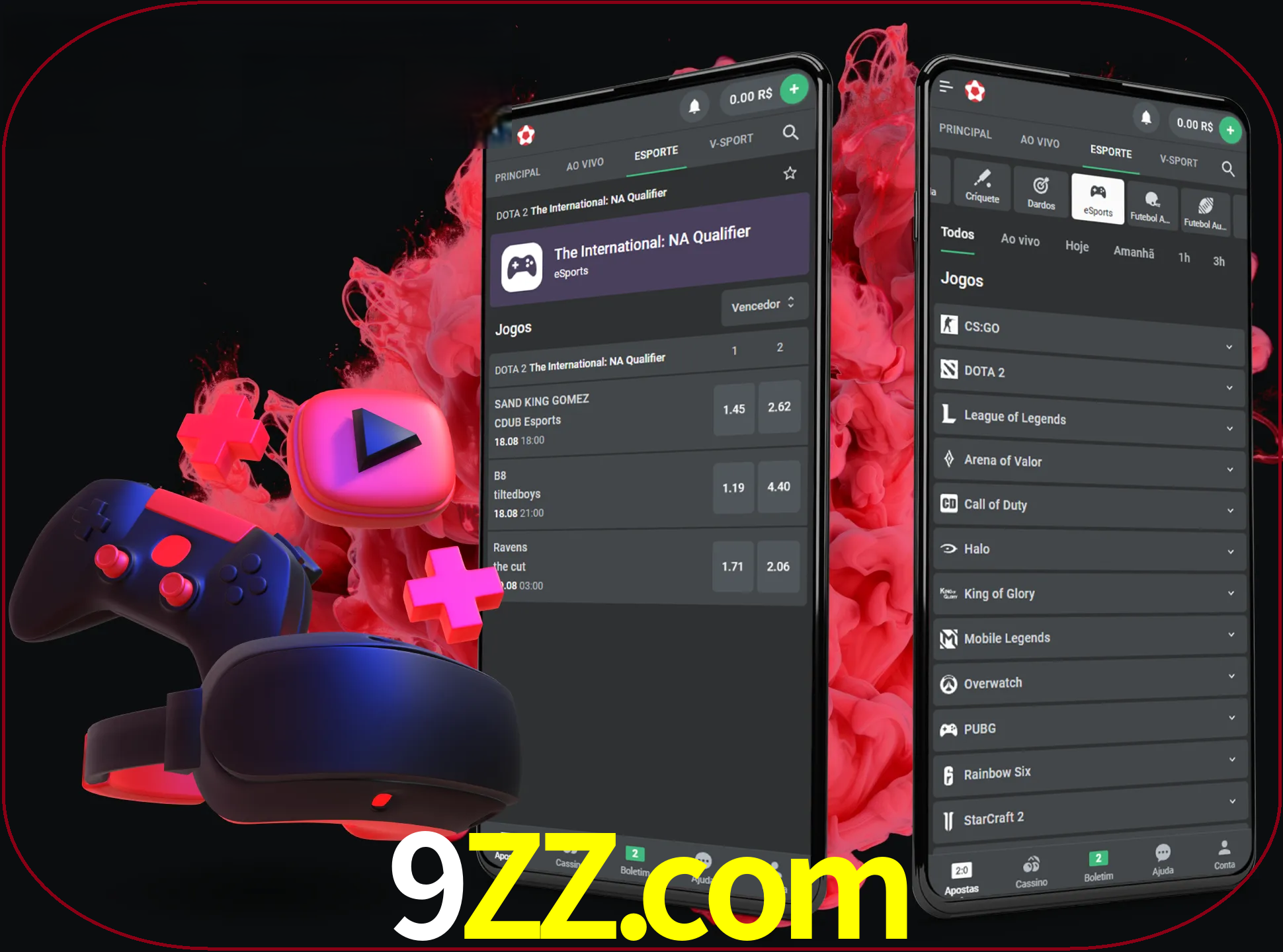 Para ter a aplicação móvel 9zz no seu smartphone, basta descarregar o ficheiro apk e seguir as instruções.