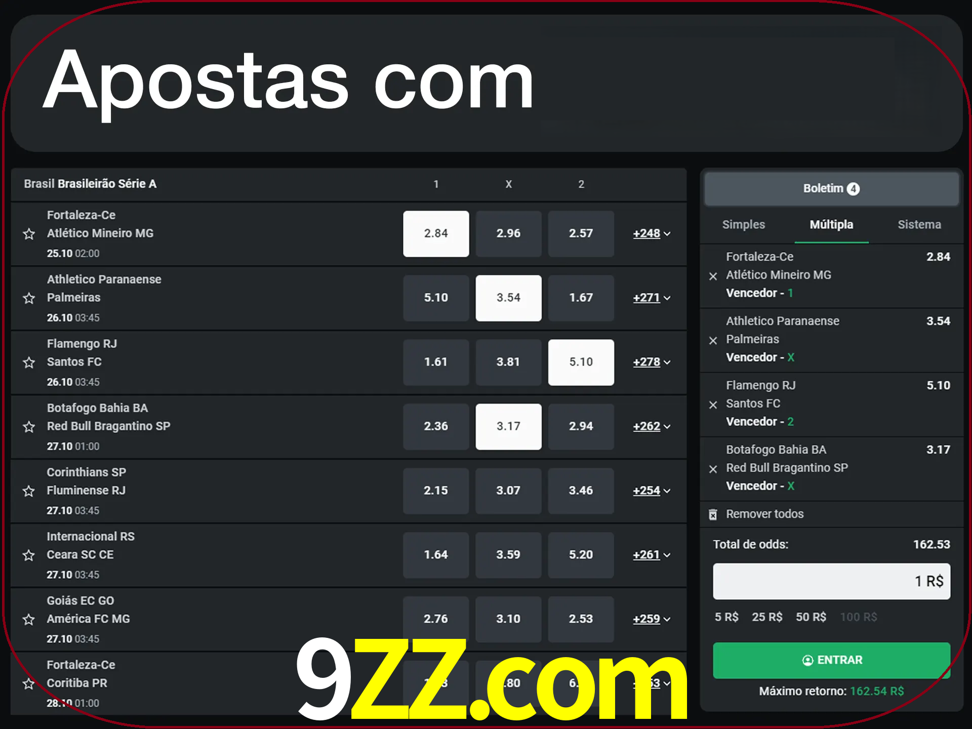 Aposte em vários diciplines com LeonBet.