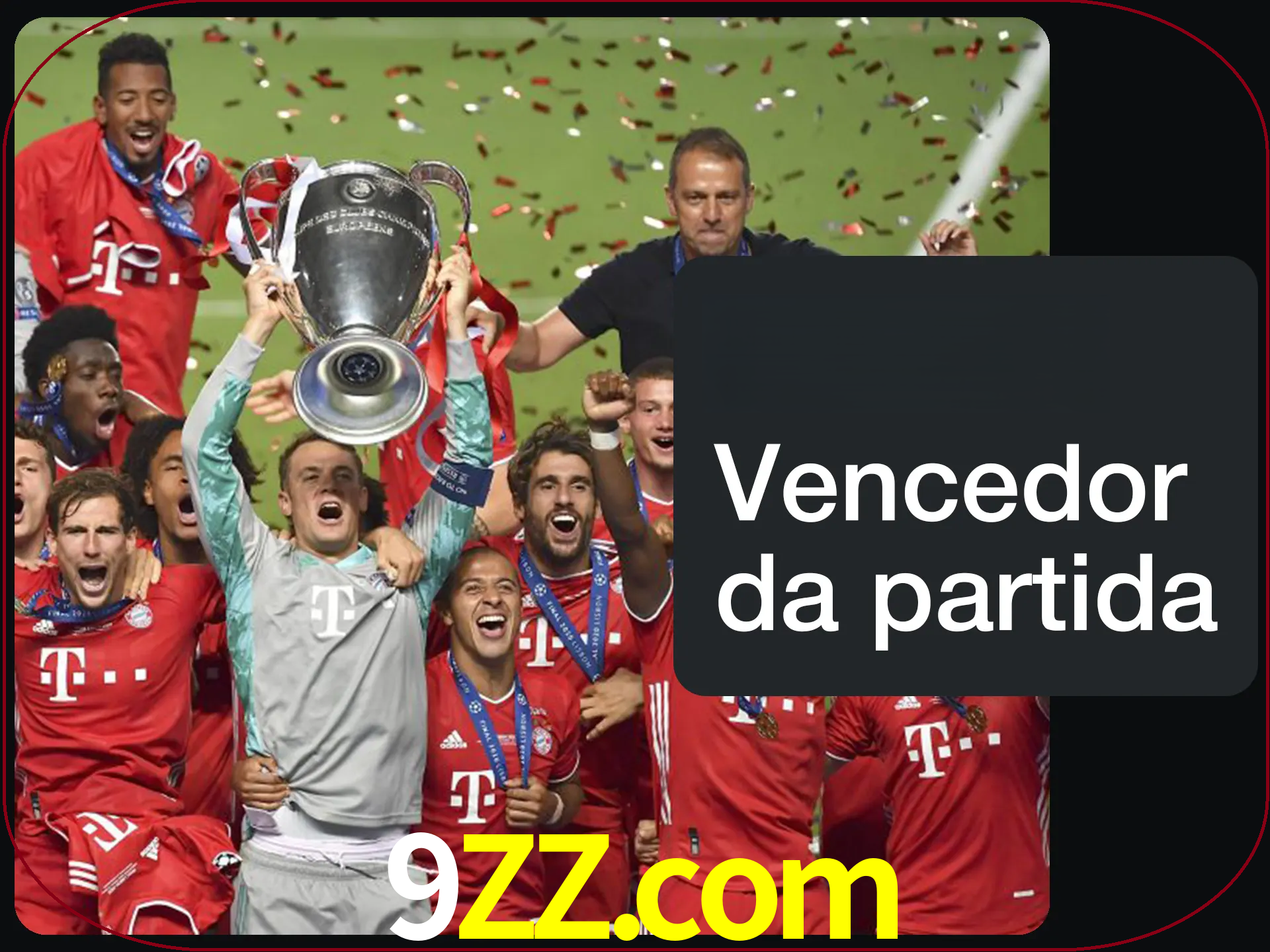Aposte no vencedor e ganhe uma grande quantia de dinheiro.