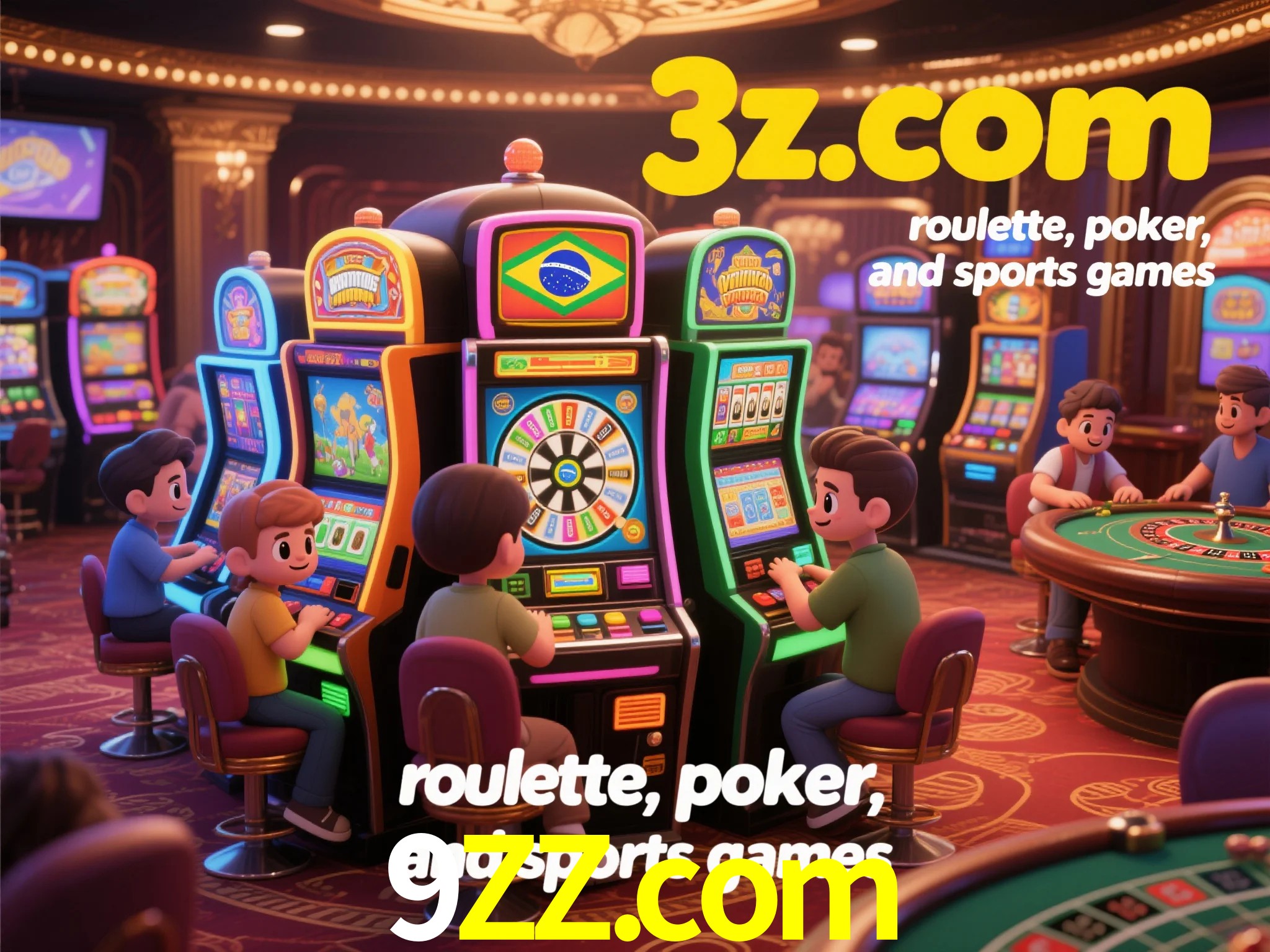 Depositar dinheiro para jogar jogos de cassino.